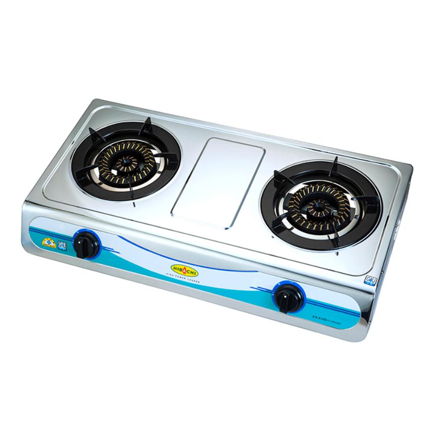 [HY-2000S8] “火焰旋風” 不銹鋼座檯雙頭煮食爐